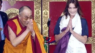 Carla Bruni: Well, Hello, Dalai